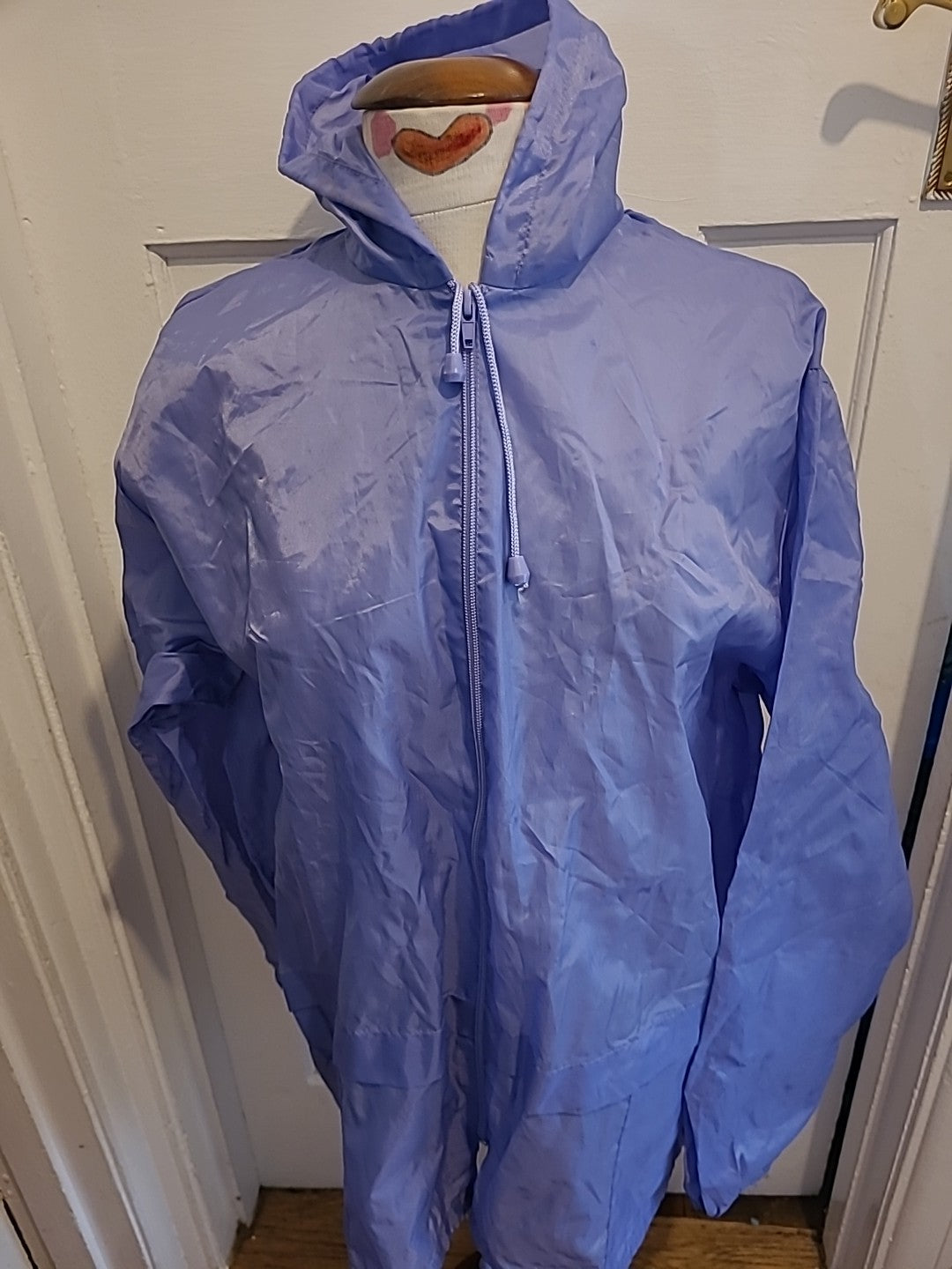 Ladies VSL Size Small Purple Rain Coat