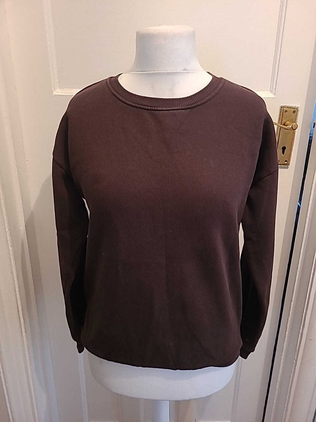 Ladies PLT Size Large Dark Purple Pullover Jumper