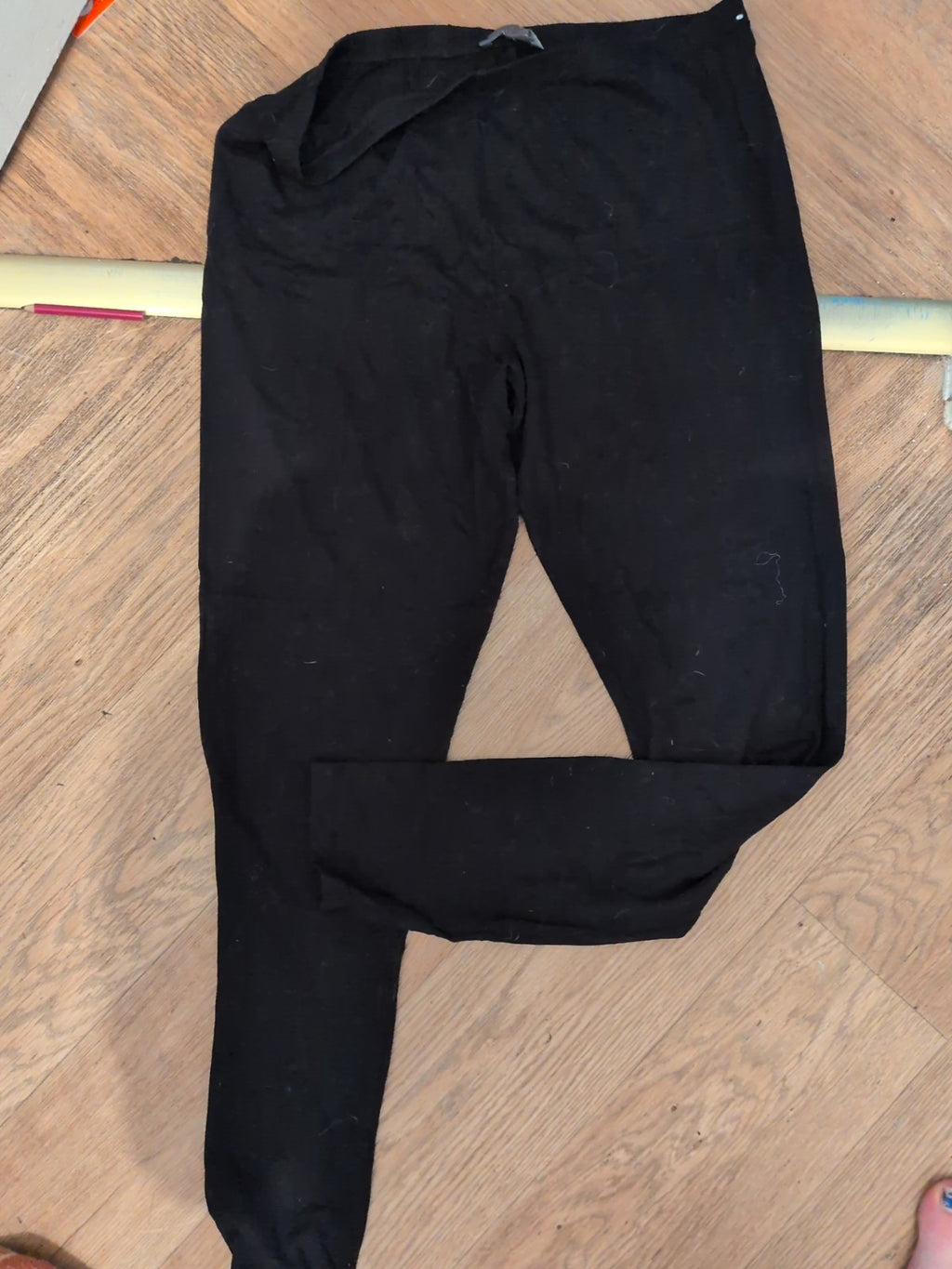 Black Leggings Capri 12-14 Primark