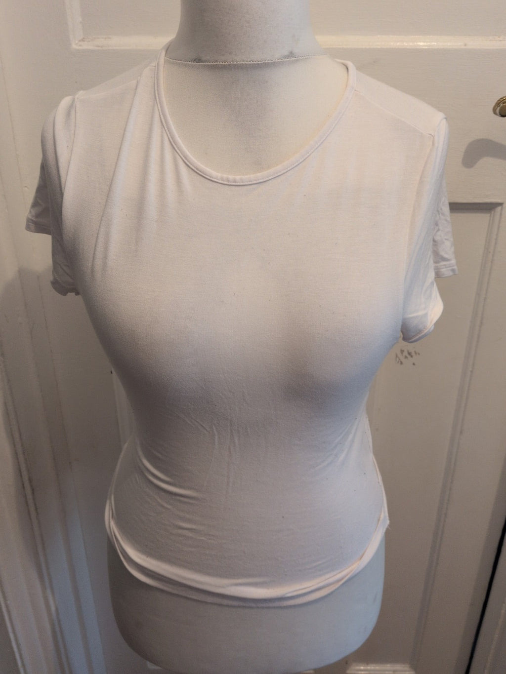 Weekday Medium White Short Sleeve T-shirt