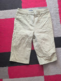 Papaya 10 Pale Khaki Shorts Small Marks On