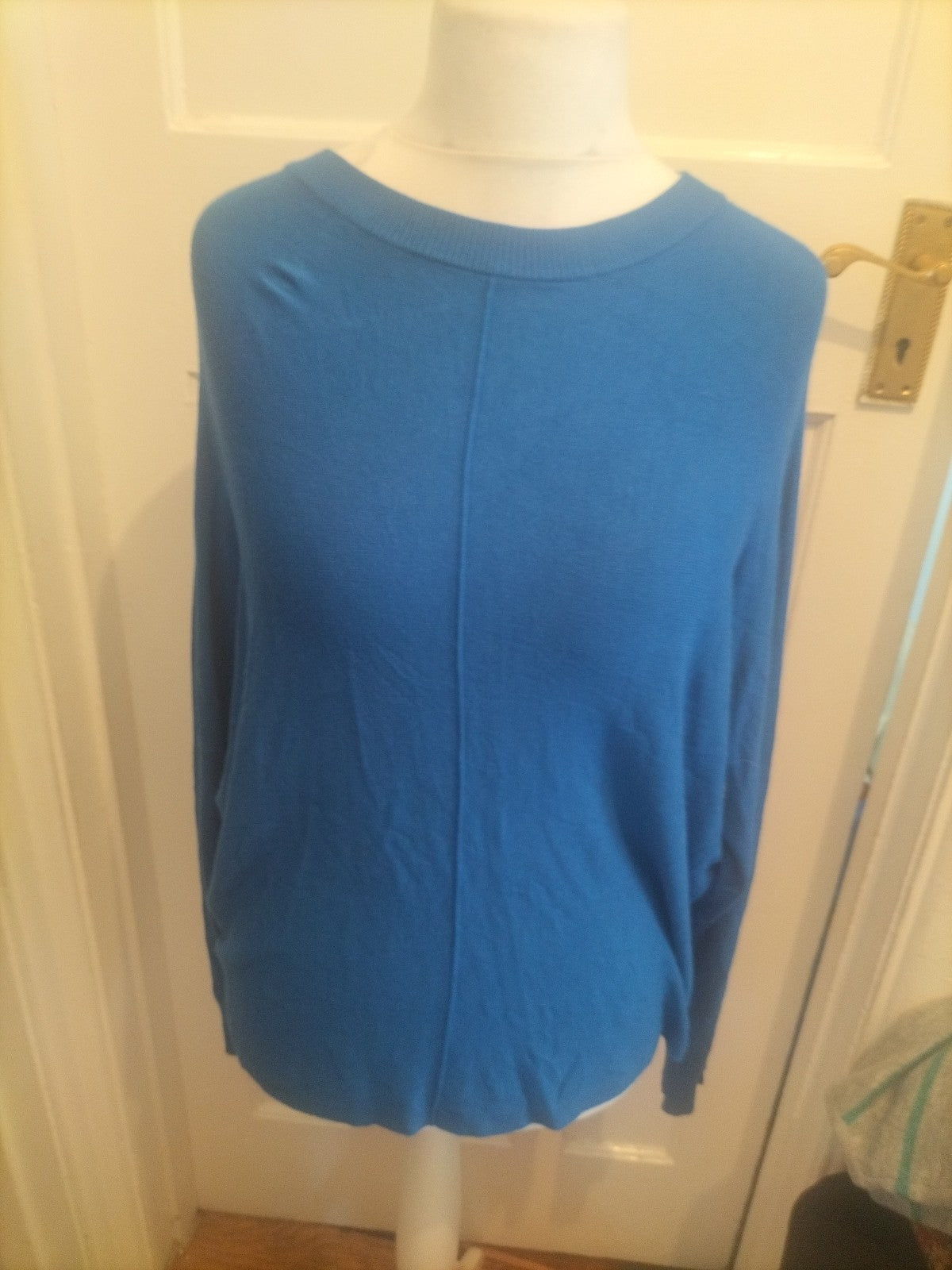 Ladies Tu Size 12 Royal Blue Long Sleeved Jumper
