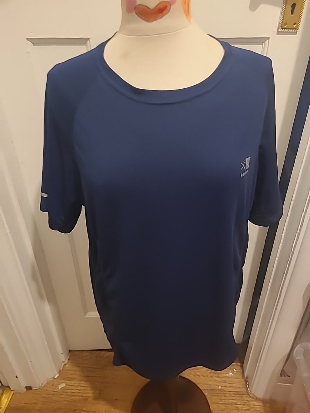 Mens Karrimor Size Medium Navy Short Sleeve Top