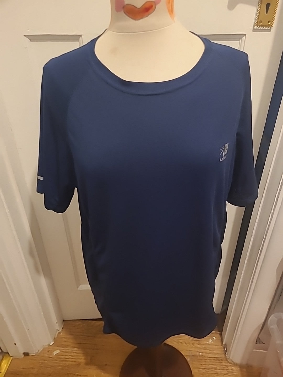 Mens Karrimor Size Medium Navy Short Sleeve Top