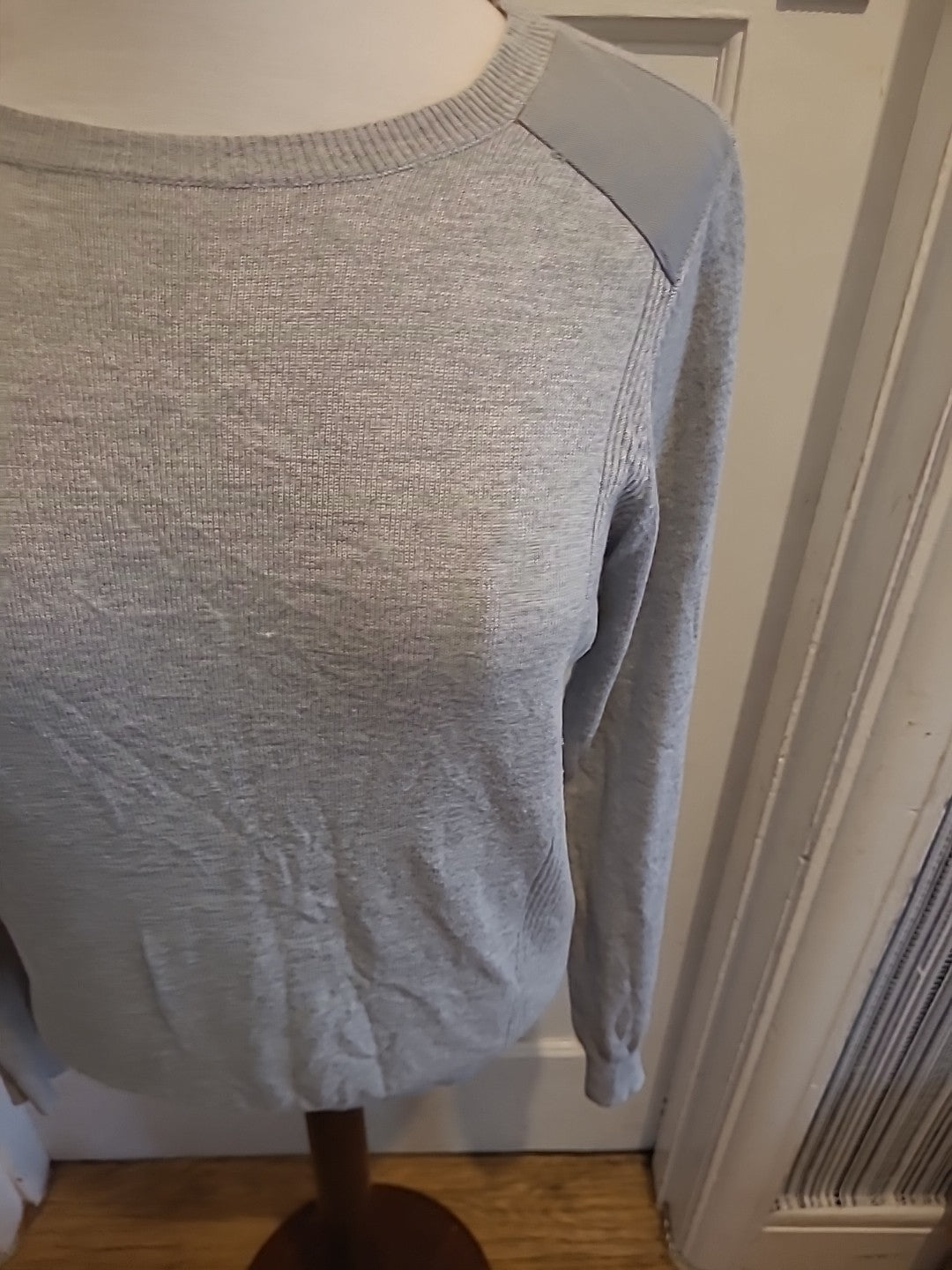 Ladies Dorothy Perkins Size 14 Grey Long Sleeved Blouse