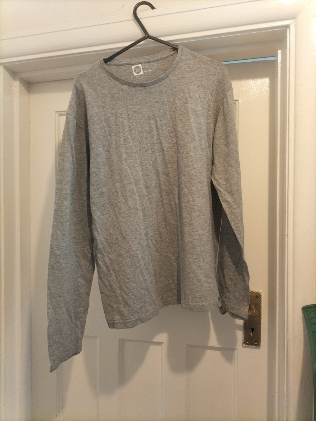Mens Primark Size XS Grey Long Sleeved Tshirt