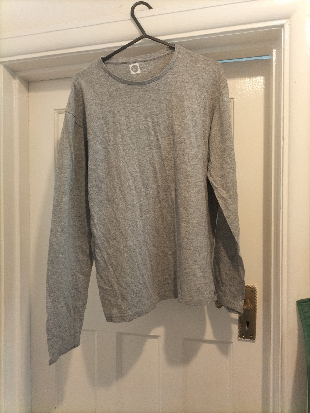 Mens Primark Size XS Grey Long Sleeved Tshirt