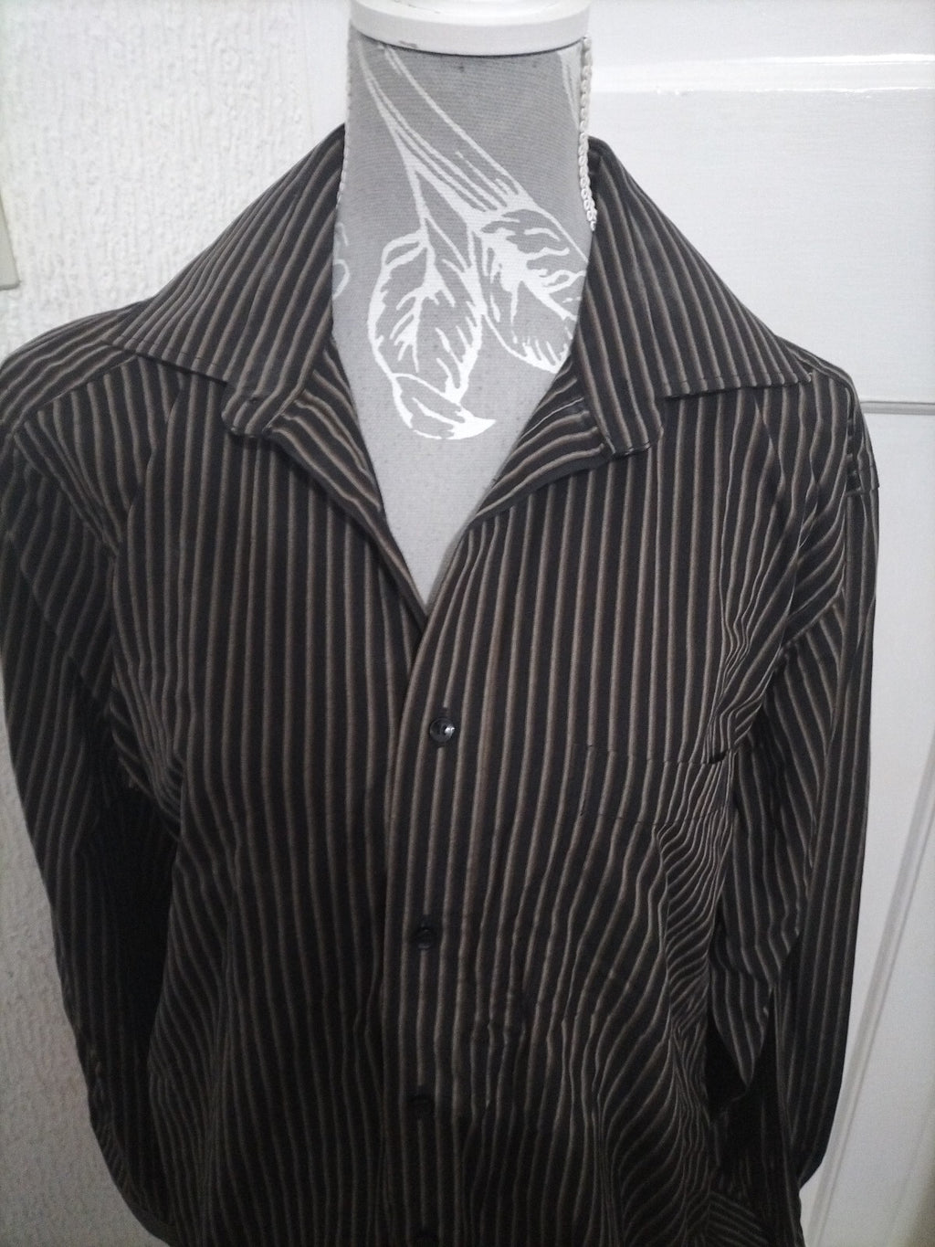 Mens George 16" Striped Shirt