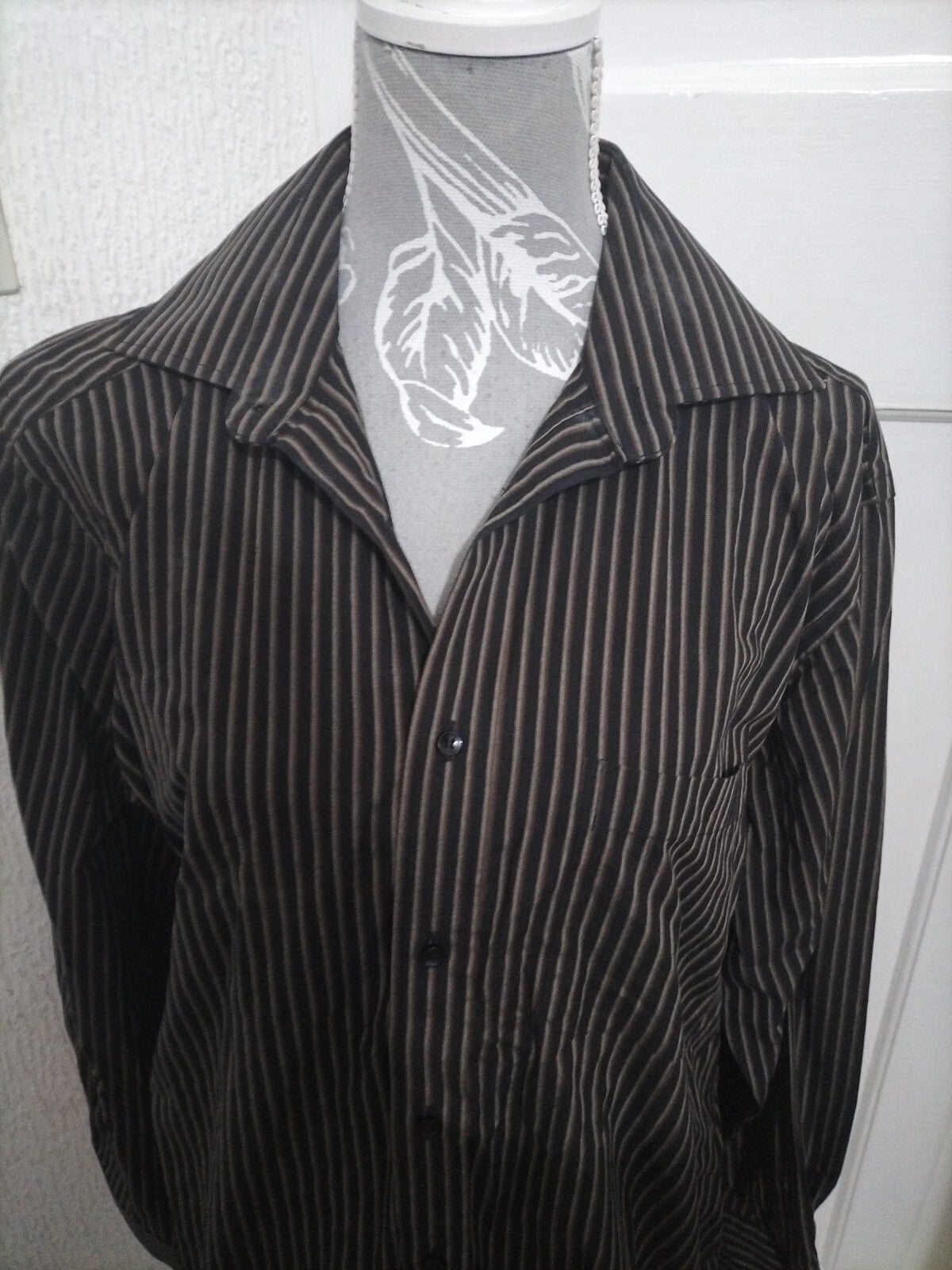 Mens George 16" Striped Shirt