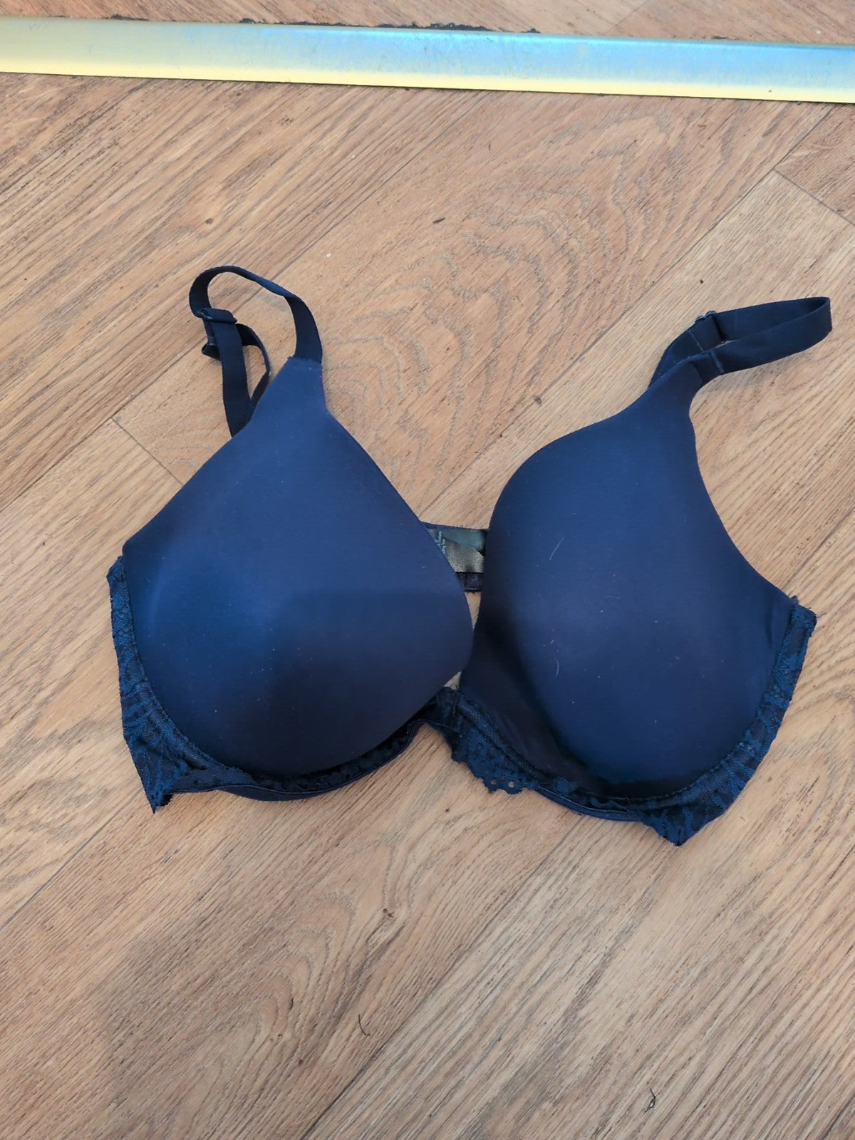 George 34DD Navy Padded Underwired Bra