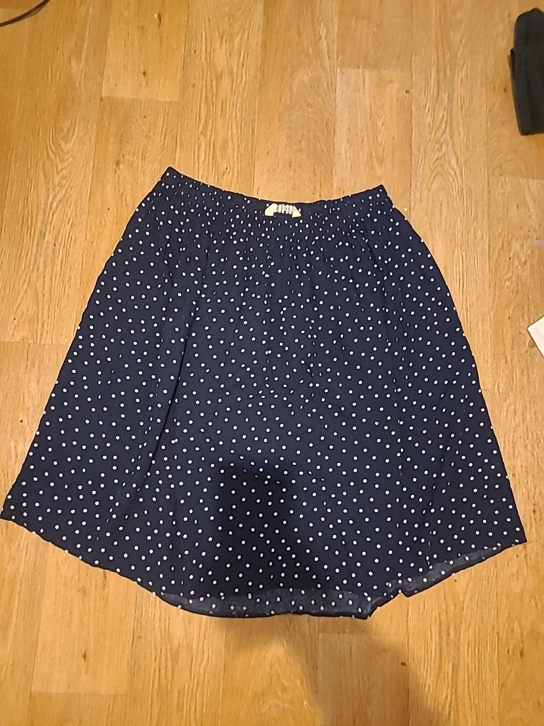 Ladies Dixie Size L/XL Polkadot Elasticated Lightweight Flare Skirt