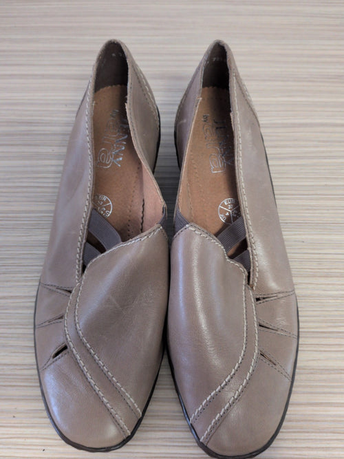Ara UK 4 Pale Brown Slip On Shoes