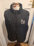 Mens Pen Duick Size XL Black Sleeveless Puffer Jacket
