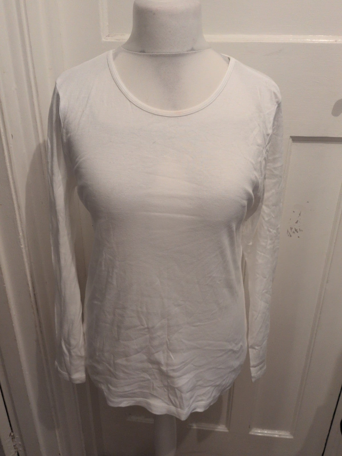 Dorothy Perkins 18 White Long Sleeve T-shirt