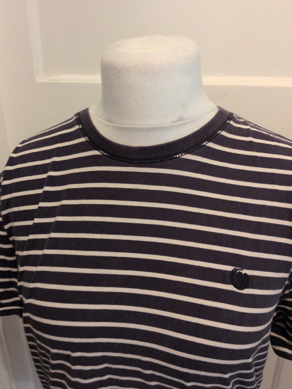 Fat face Medium Navy Stripe Short Sleeve T-shirt