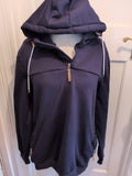 2XL Navy Pullover Hoodie