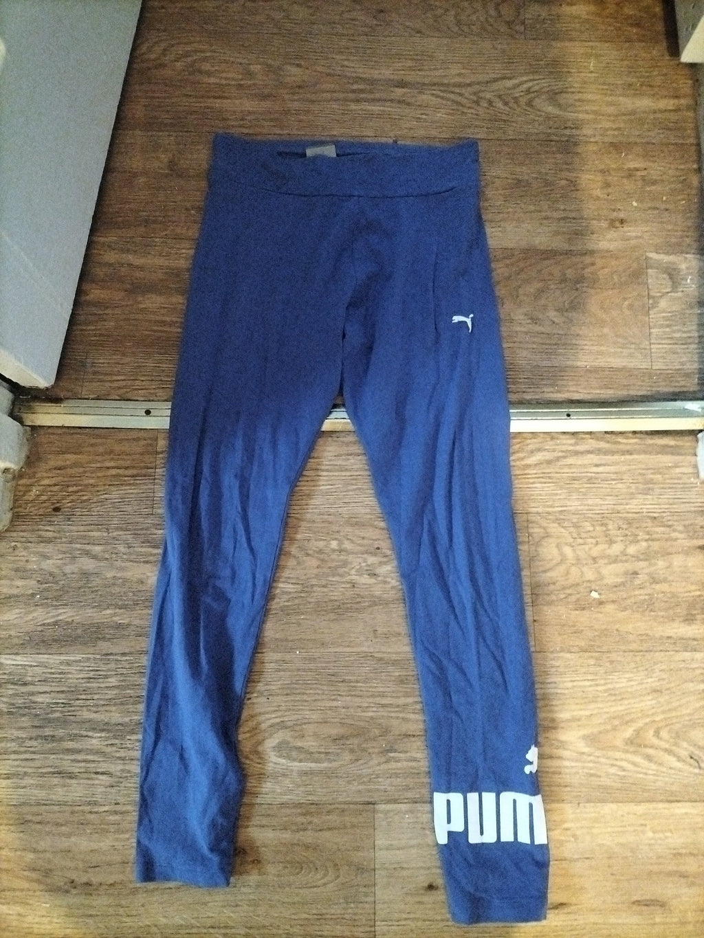 ladies puma size 10 purple leggings
