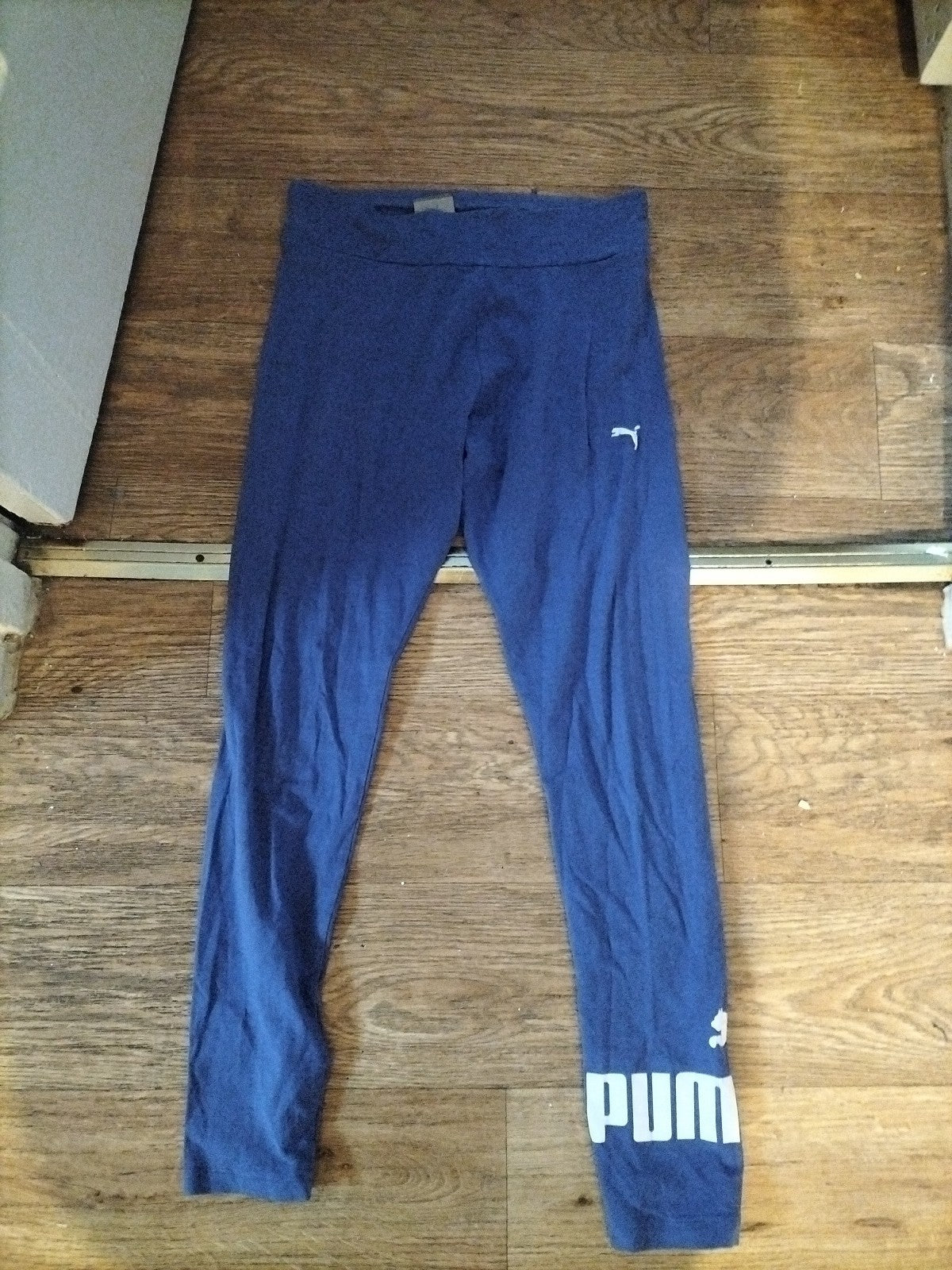 ladies puma size 10 purple leggings