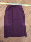 Monsoon 10 Purple Lined Midi Skirt