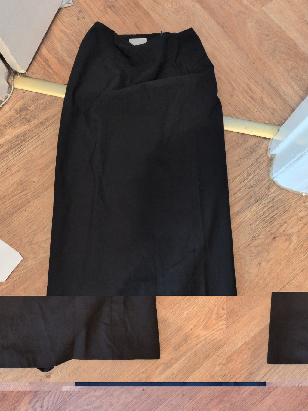 Principles 8 Black Long Length Lined Skirt