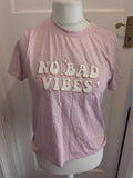 Primark Small Pink Relaxed Fit Short Sleeve T-shirt