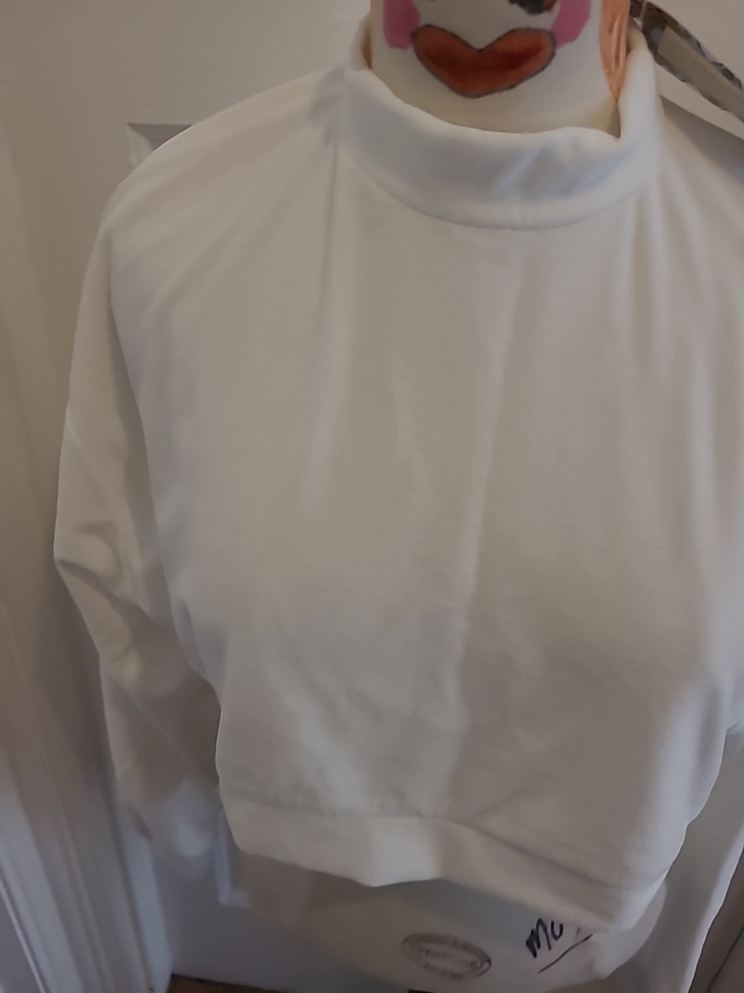 Brand New Boohoo Size 14 Ivory Valour Sweater