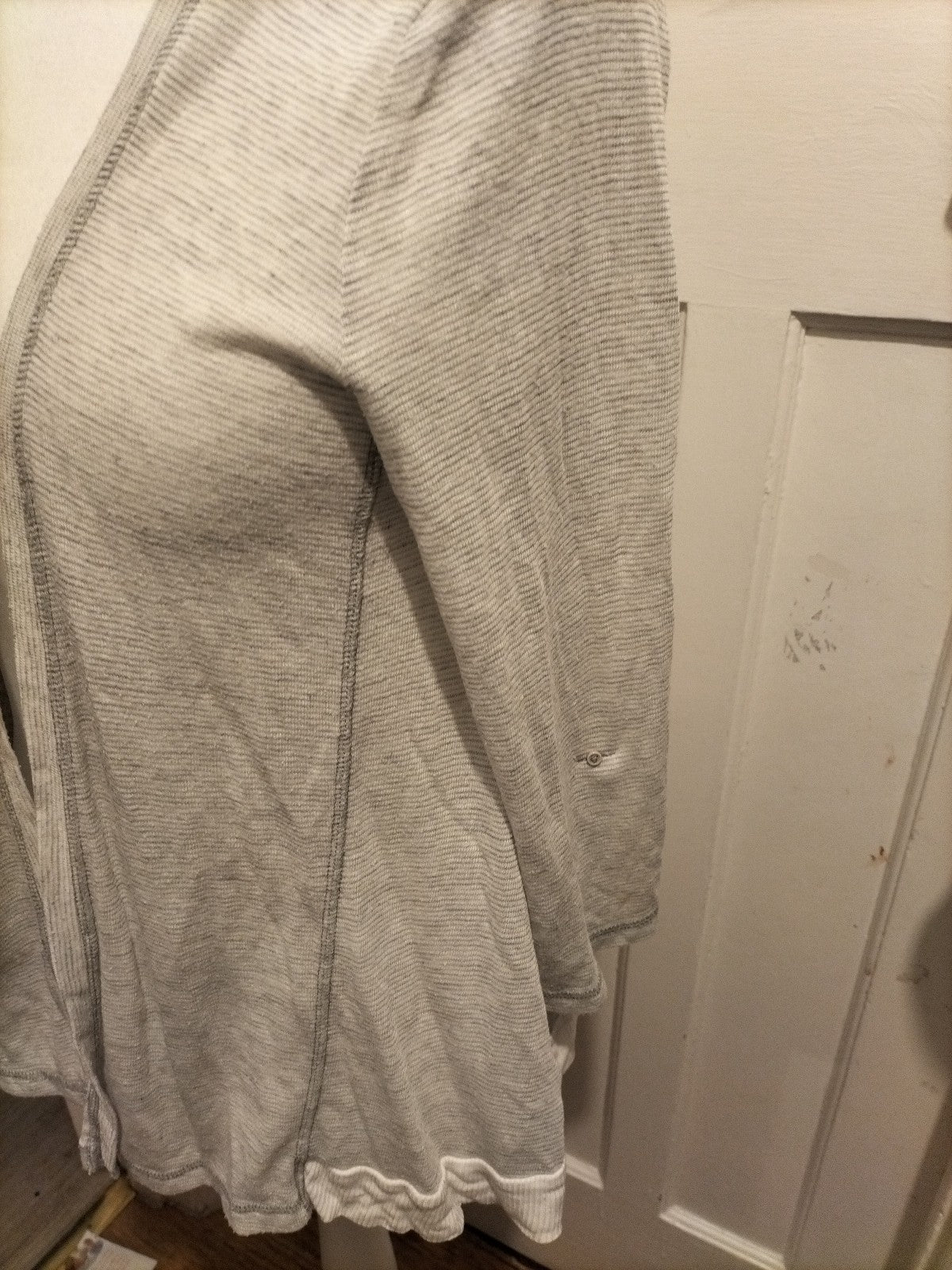 Ladies Marks And Spencer Size 14 Grey Lightweight Cardigan