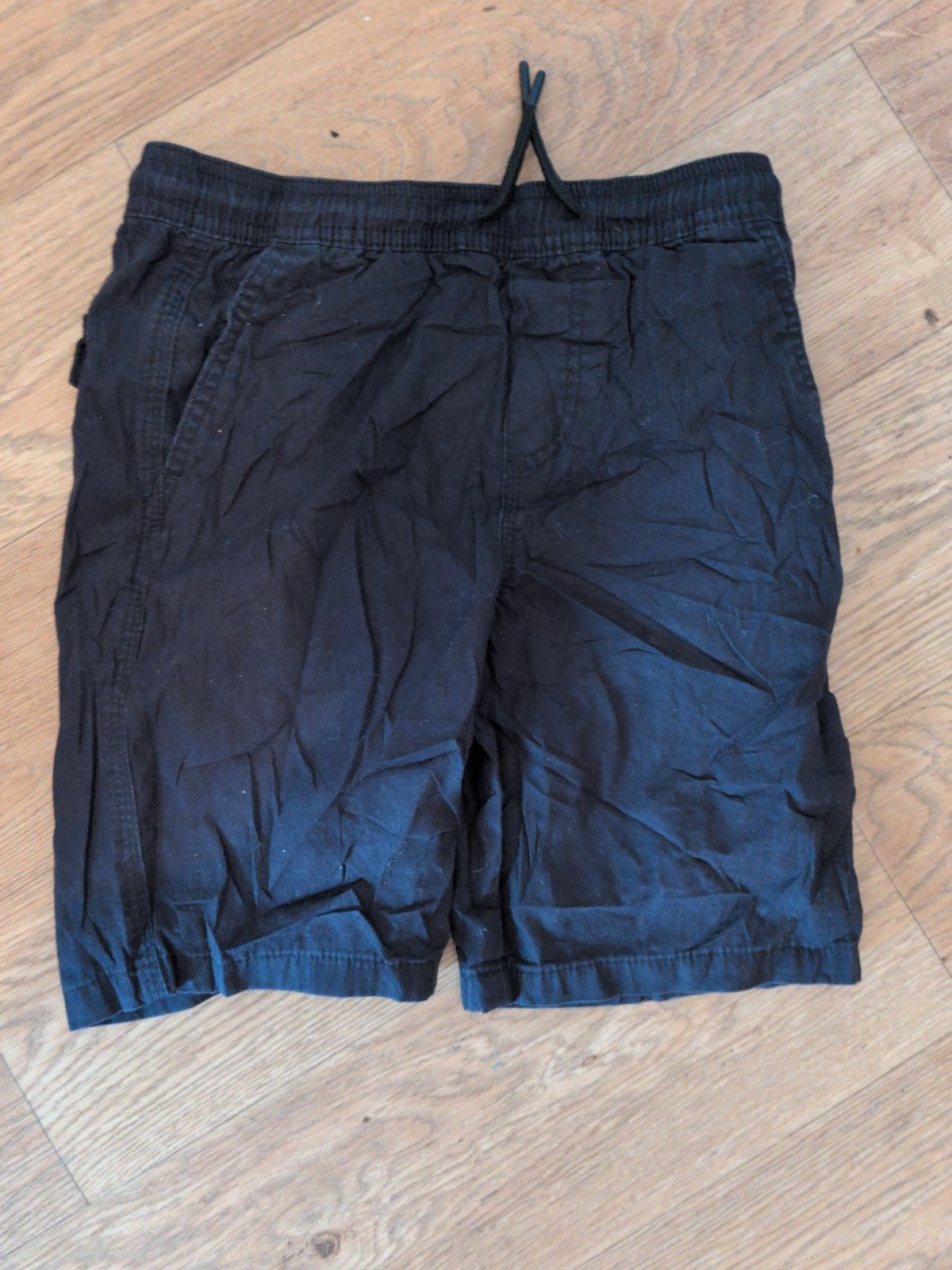 Primark 8-10 Years Black Elasticated Shorts