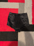 Ladies Sparkle And Fade Size Small Black Nylon Hot Pants