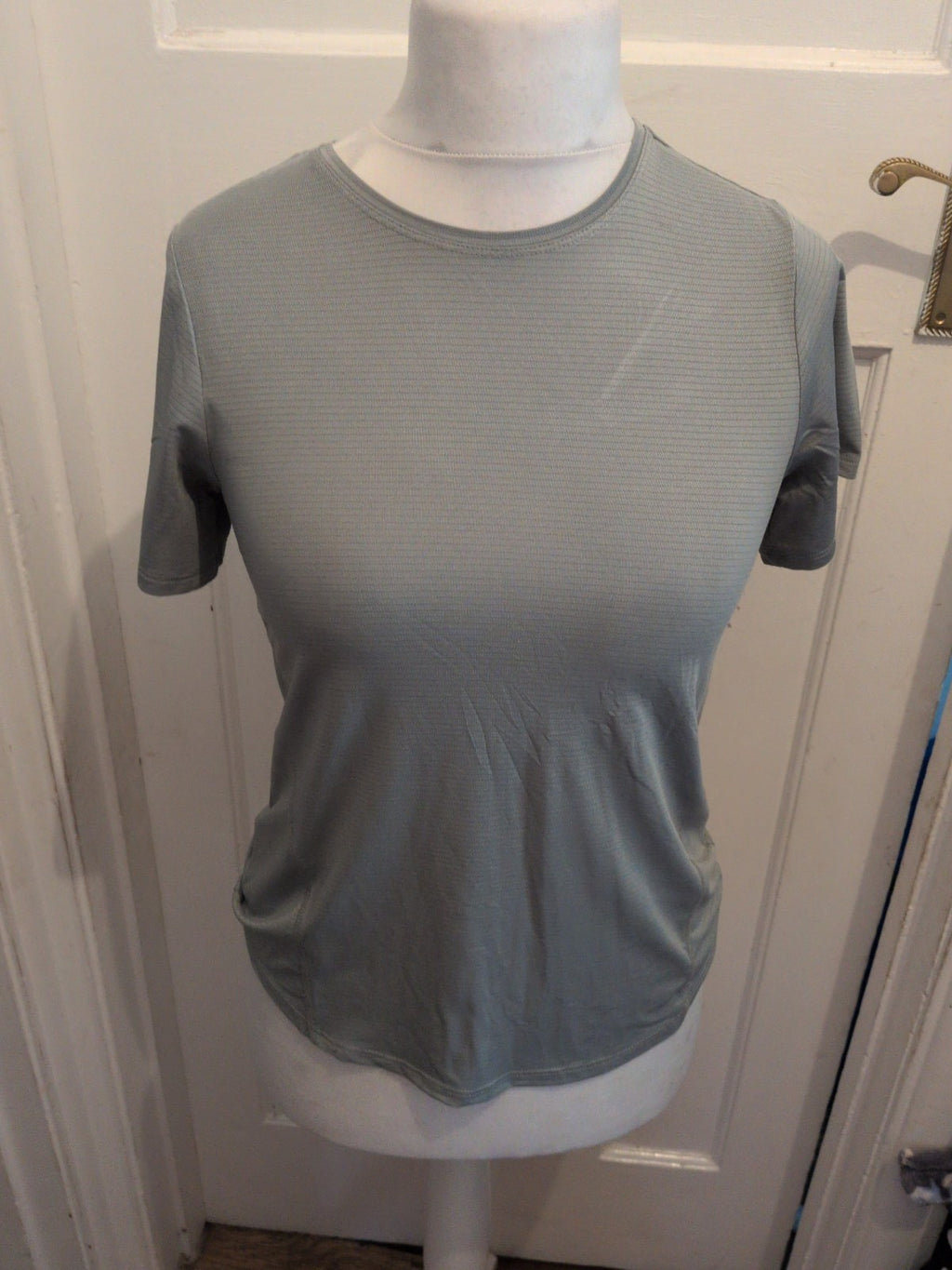 Primark 2XS Grey Short Sleeve Workout T-shirt Ladies