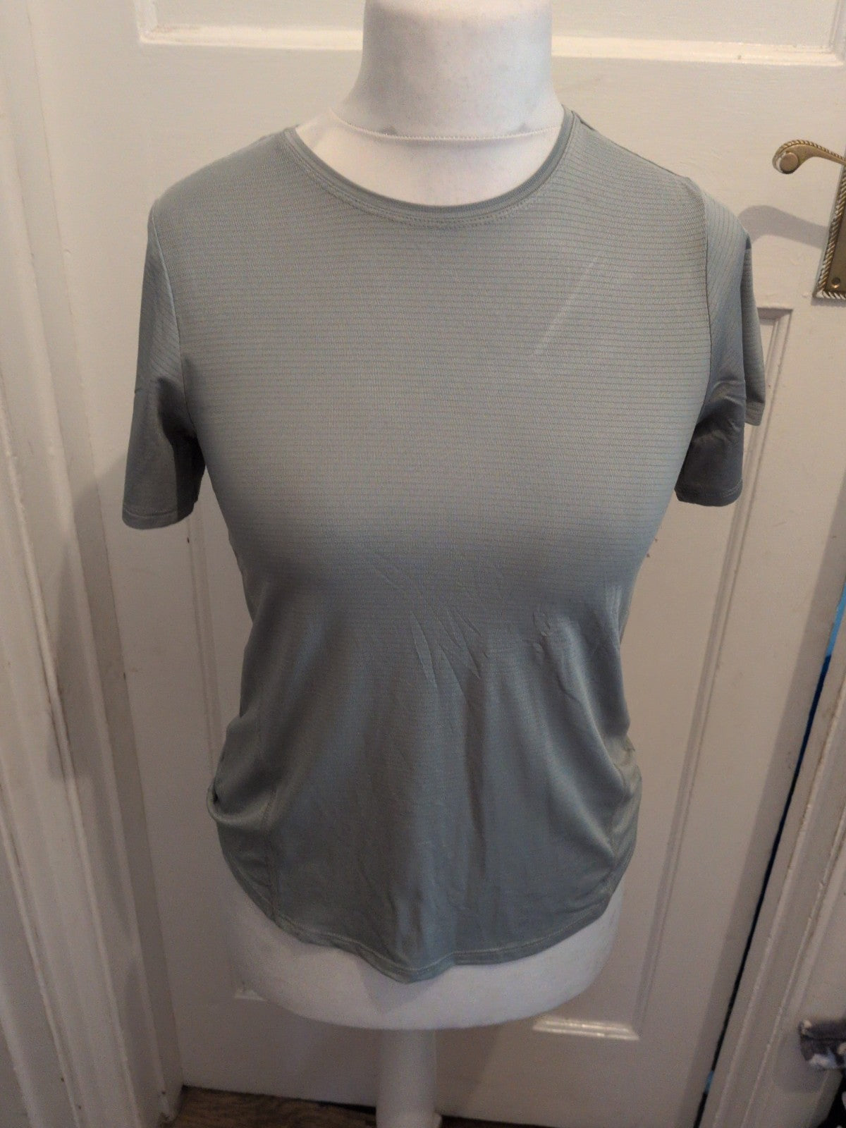 Primark 2XS Grey Short Sleeve Workout T-shirt Ladies