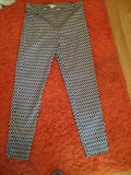 Ladies H+M Size 6 Black/white Trousers