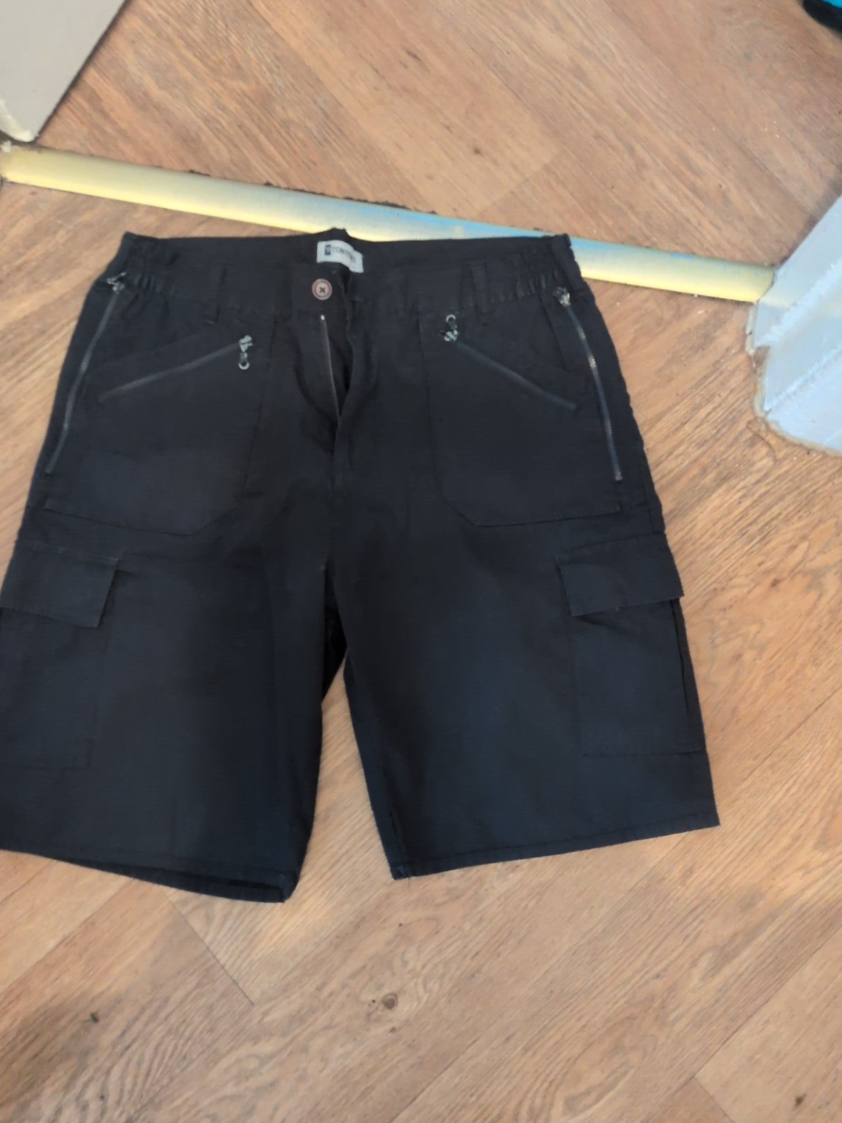 Tom Franks Large Dark Navy Cargo Shorts