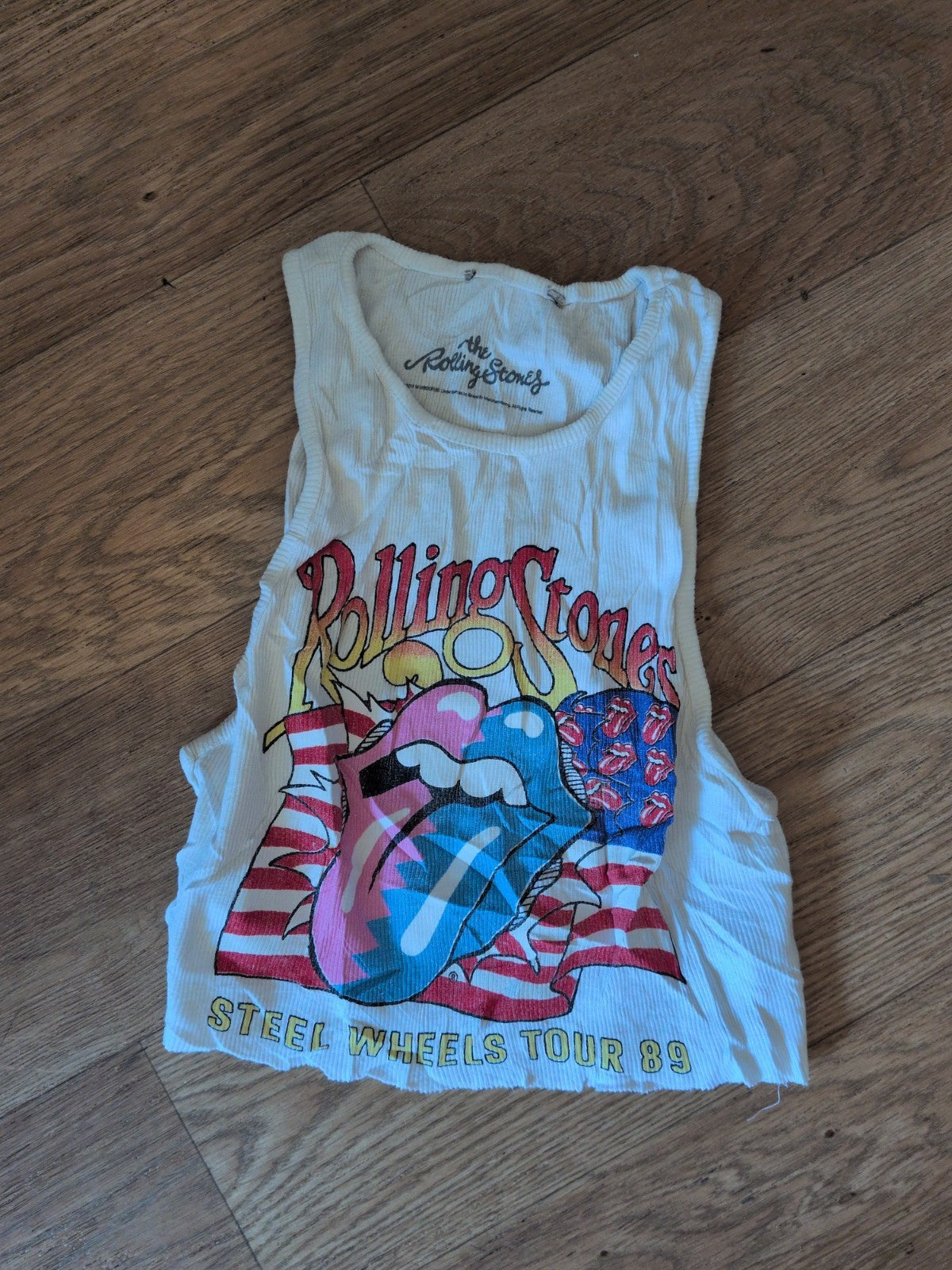 Rolling Stones XS Sleeveless T-shirt