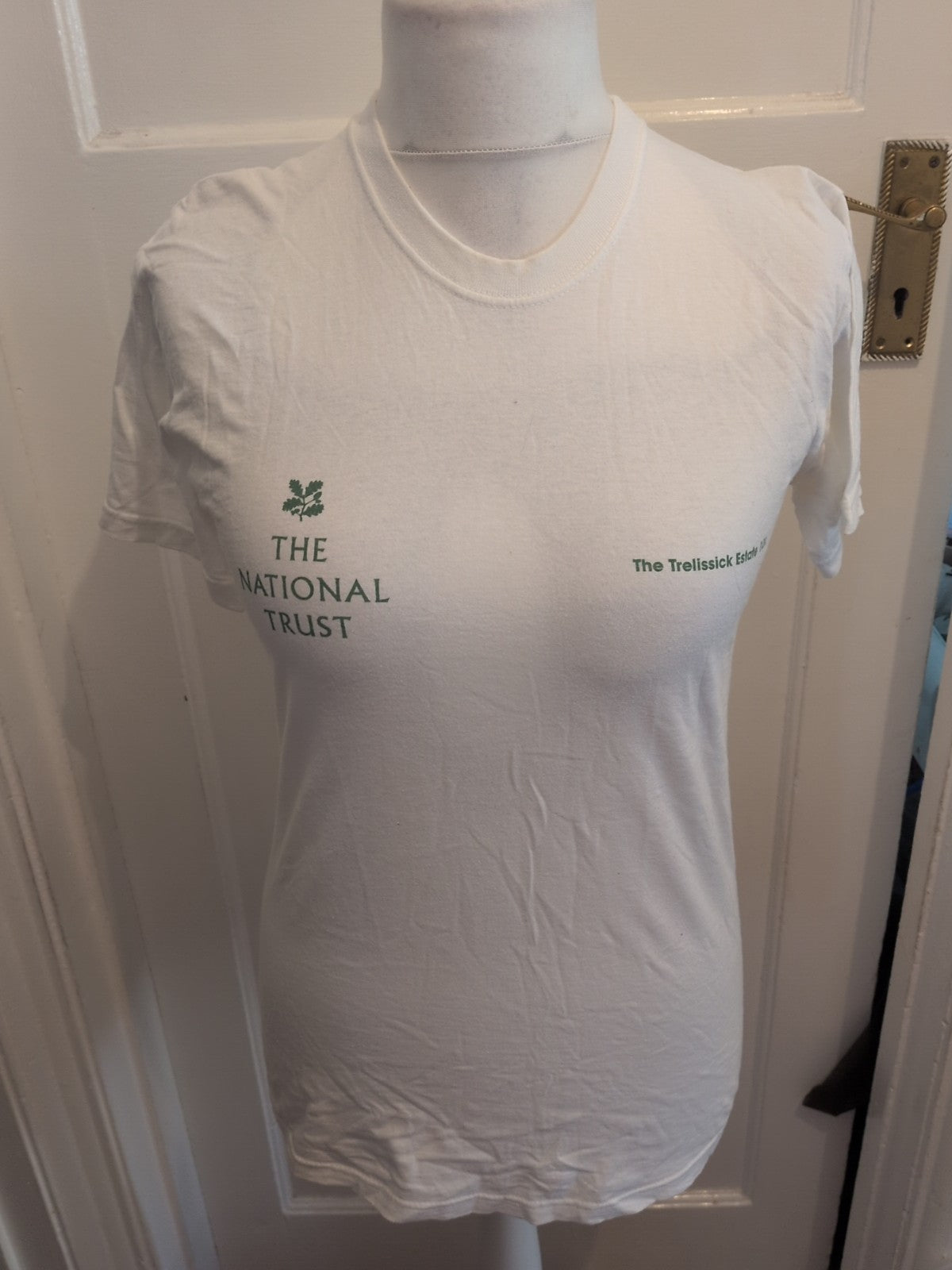 Mens Fruit Of The Loom Size Small White National Park T-shirt