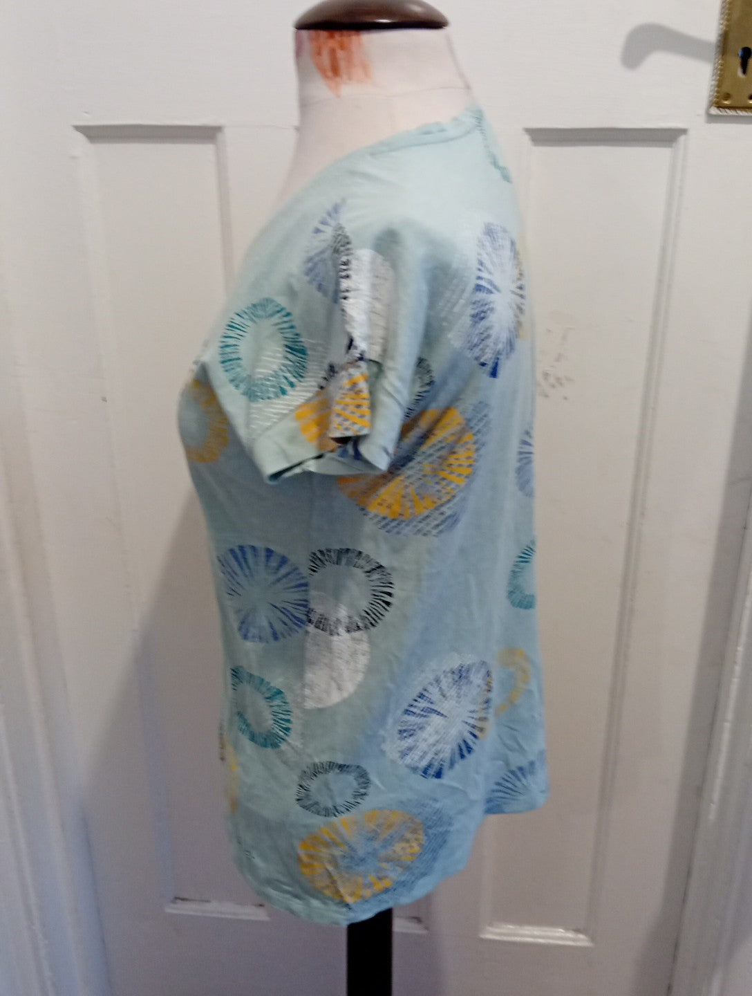 Ladies Espirit Size XS Pale Blue Short Sleeved Tshirt
