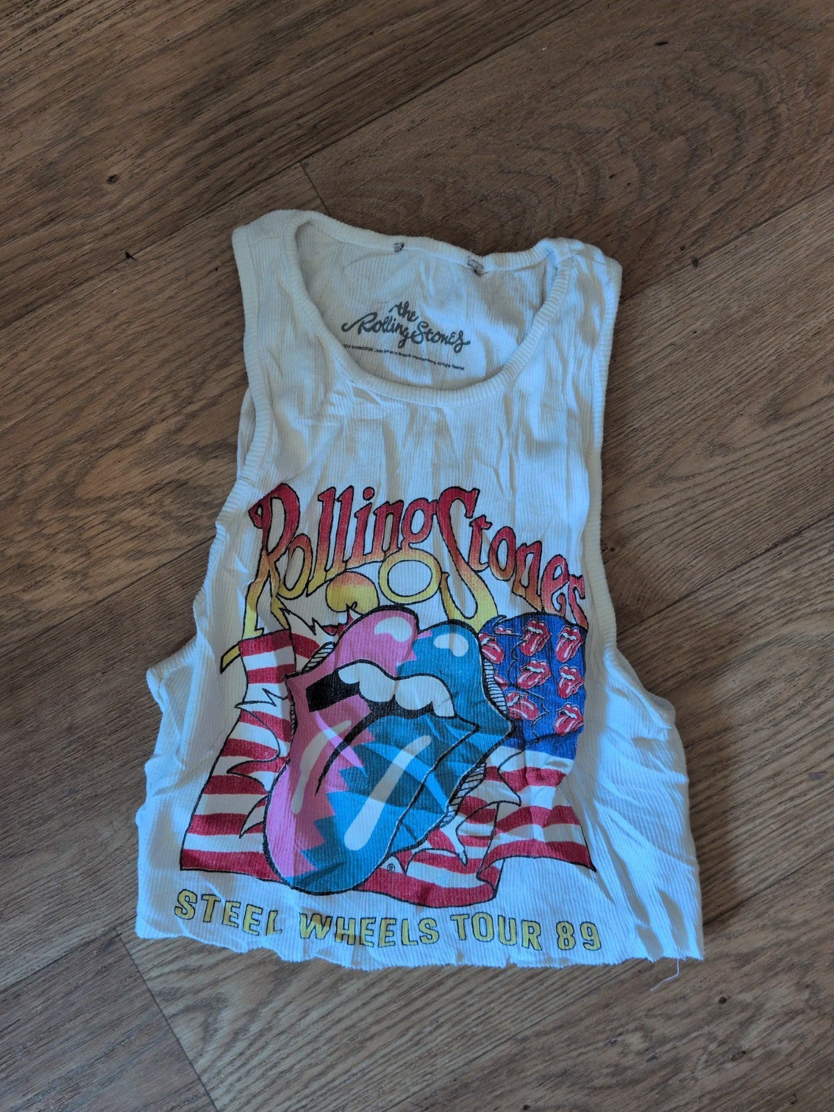 Rolling Stones XS Sleeveless T-shirt