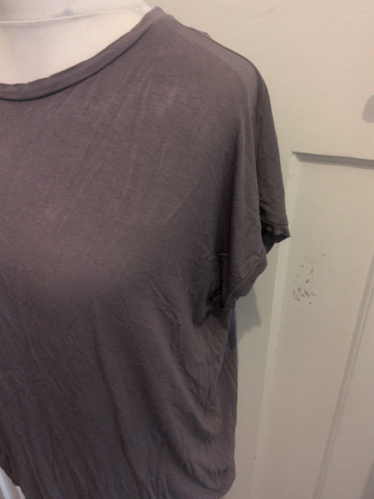 Tu 18 Relaxed Fit Grey Short Sleeve T-shirt