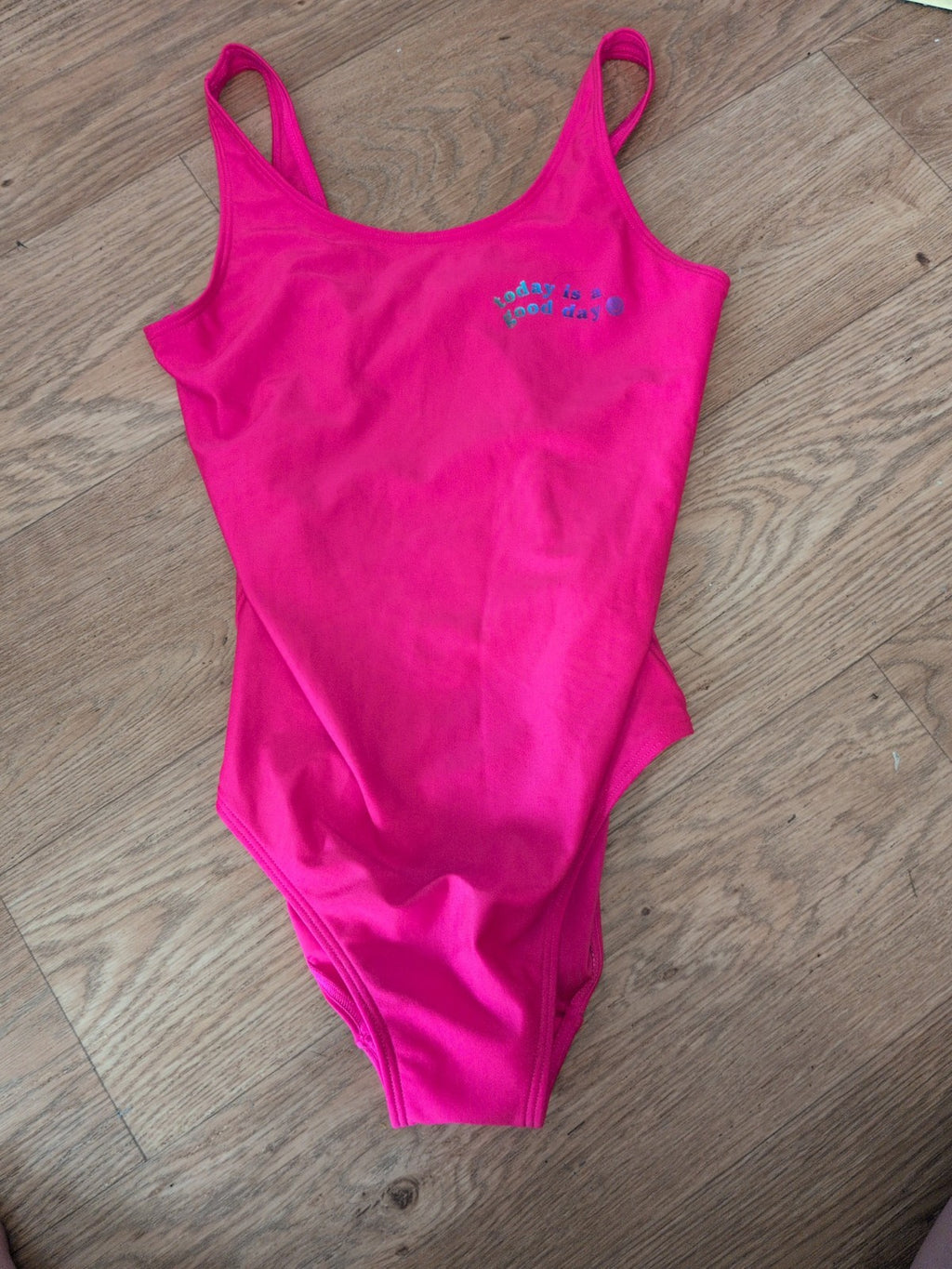 George 10-11 Years Hot Pink Swimsuit