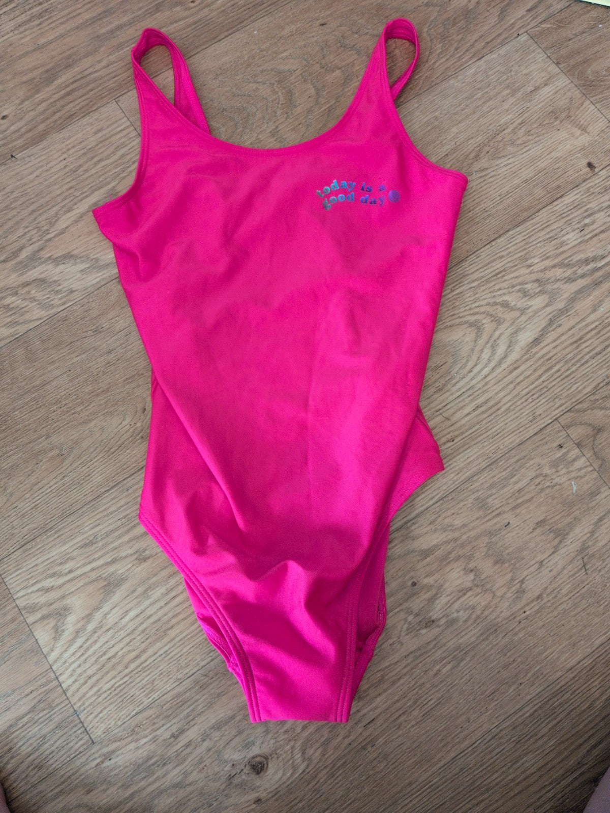 George 10-11 Years Hot Pink Swimsuit