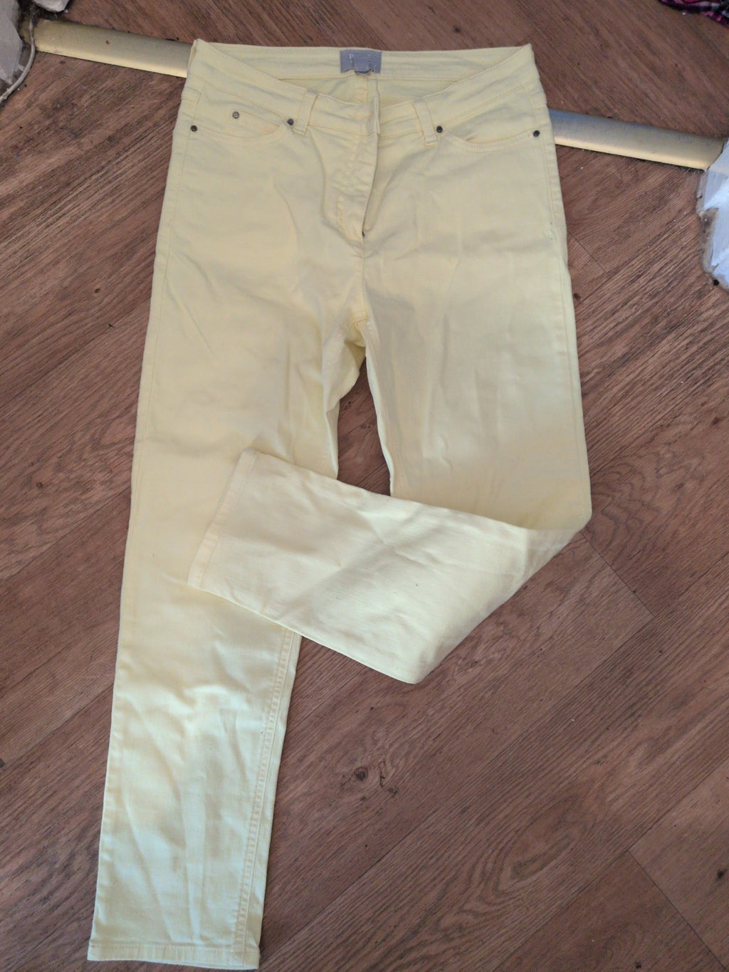 Pure 12 Pale Yellow Duchy Denim Jeans