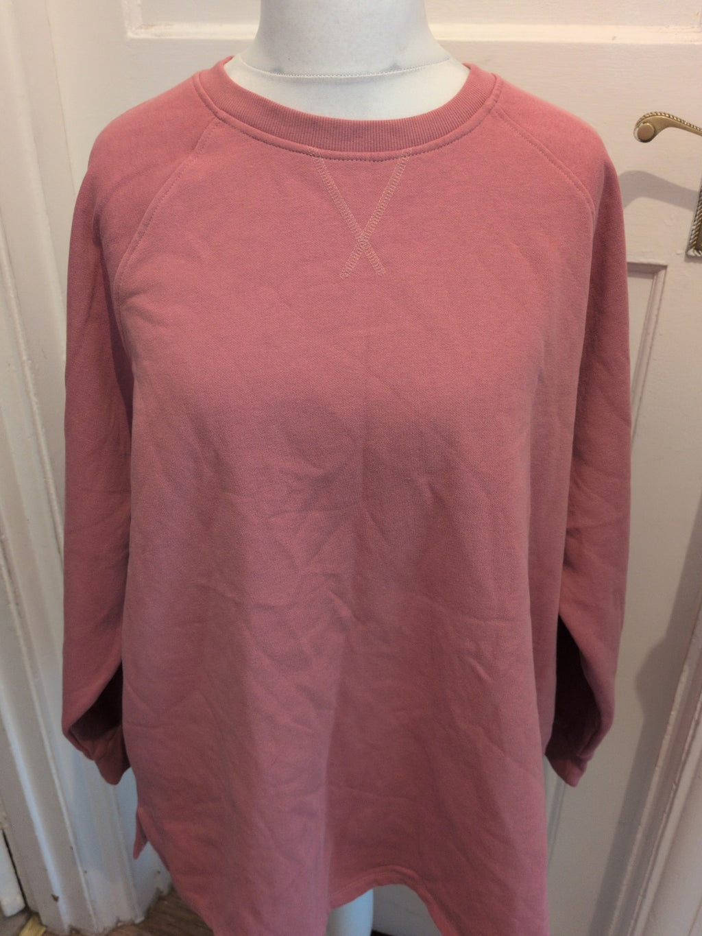 24 Pink Long Sleeve Pullover Jumper