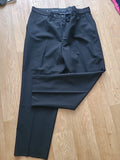 Mens Ciro Citterio Black Smart Trousers 38R