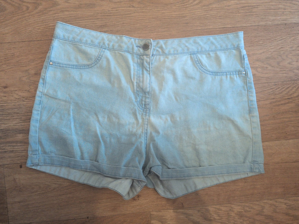 Ladies Matalan Size 14 Denim Shorts