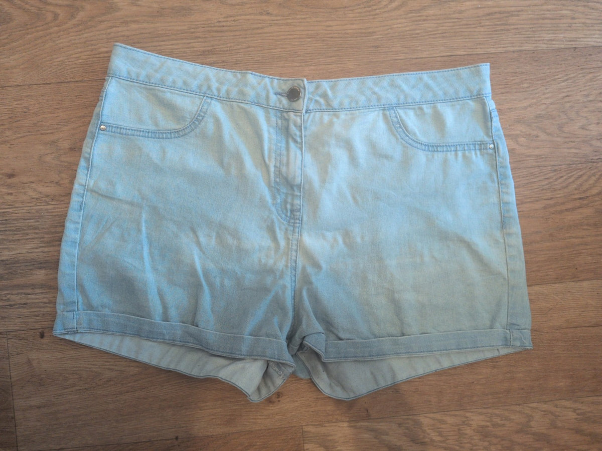 Ladies Matalan Size 14 Denim Shorts