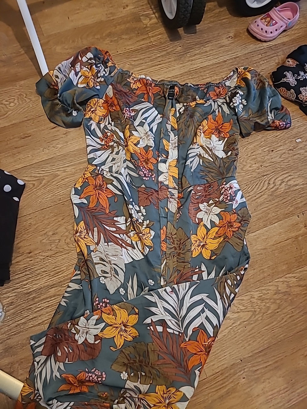 Ladies Lovedrobe Size 2XL Multicoloured Floral Jumpsuit