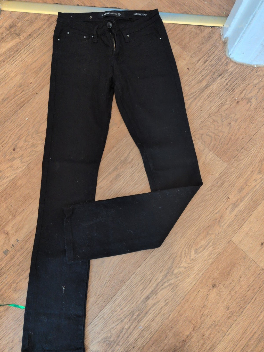 Ladies G-Funk Size 10 Black Skinny Jeans