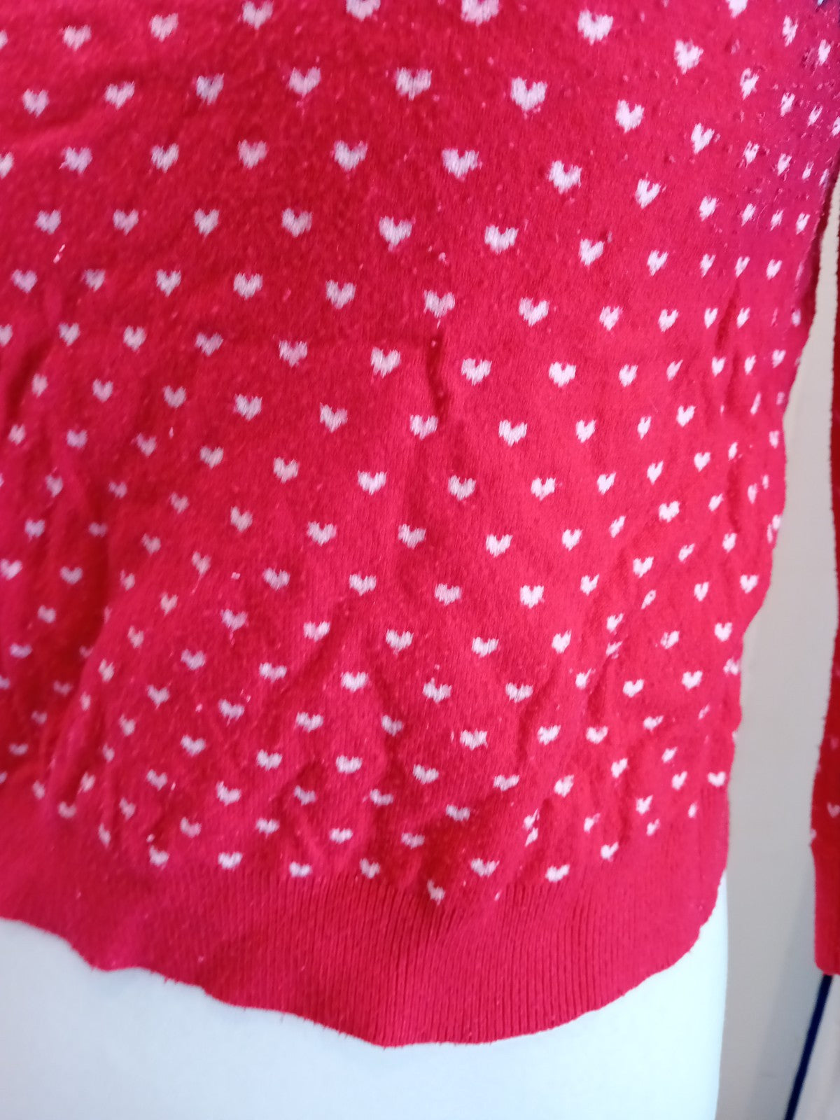 Primark 12-14 Red Christmas Jumper