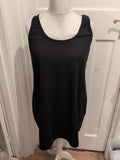 Shein Tall XL Black Longline Sleeveless Tank Top Vest