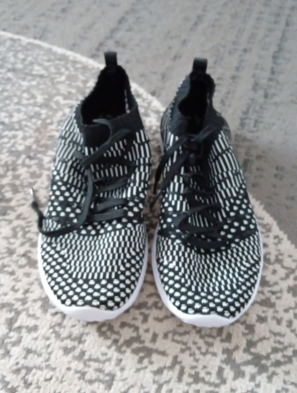 Ladies Brand New Trainers Size 5 Primark Black/white Free Delivery